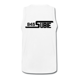 845 Subie Black Font Men’s Premium Tank - white