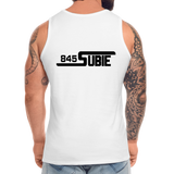 845 Subie Black Font Men’s Premium Tank - white