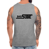 845 Subie Black Font Men’s Premium Tank - heather gray