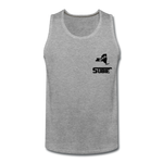 845 Subie Black Font Men’s Premium Tank - heather gray