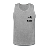 845 Subie Black Font Men’s Premium Tank - heather gray