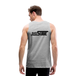 845 Subie Black Font Men’s Premium Tank - heather gray