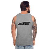 845 Subie Black Font Men’s Premium Tank - heather gray