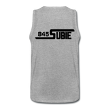 845 Subie Black Font Men’s Premium Tank - heather gray