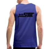845 Subie Black Font Men’s Premium Tank - royal blue