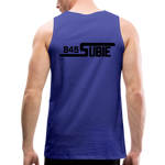 845 Subie Black Font Men’s Premium Tank - royal blue