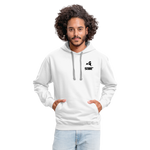 845 Subie Black Font Hoodie - white/gray