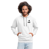 845 Subie Black Font Hoodie - white/gray