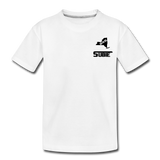 845 Subie Black FontToddler Premium Organic T-Shirt - white