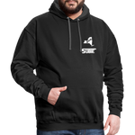 845 Subie White Font Hoodie - black/asphalt