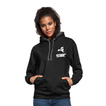 845 Subie White Font Hoodie - black/asphalt