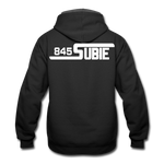 845 Subie White Font Hoodie - black/asphalt