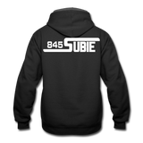 845 Subie White Font Hoodie - black/asphalt