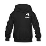 845 Subie White Font Kids' Hoodie - black