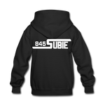 845 Subie White Font Kids' Hoodie - black