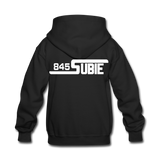 845 Subie White Font Kids' Hoodie - black