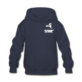 845 Subie White Font Kids' Hoodie - navy