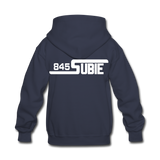 845 Subie White Font Kids' Hoodie - navy