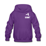 845 Subie White Font Kids' Hoodie - purple
