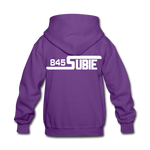 845 Subie White Font Kids' Hoodie - purple