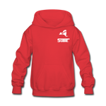 845 Subie White Font Kids' Hoodie - red