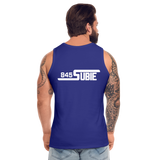 845 Subie White Font Men’s Premium Tank - royal blue