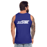 845 Subie White Font Men’s Premium Tank - royal blue