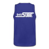 845 Subie White Font Men’s Premium Tank - royal blue