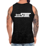 845 Subie White Font Men’s Premium Tank - charcoal gray