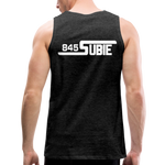 845 Subie White Font Men’s Premium Tank - charcoal gray