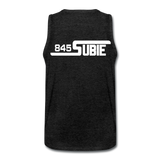 845 Subie White Font Men’s Premium Tank - charcoal gray