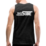 845 Subie White Font Men’s Premium Tank - charcoal gray