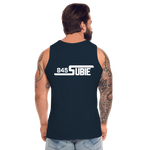 845 Subie White Font Men’s Premium Tank - deep navy