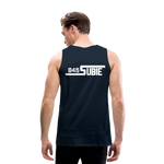 845 Subie White Font Men’s Premium Tank - deep navy