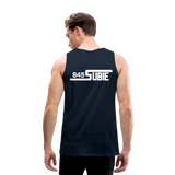 845 Subie White Font Men’s Premium Tank - deep navy