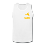 845 Subie Gold Font Men’s Premium Tank - white