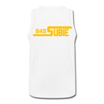 845 Subie Gold Font Men’s Premium Tank - white
