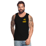 845 Subie Gold Font Men’s Premium Tank - black