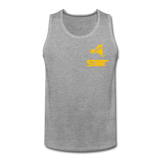 845 Subie Gold Font Men’s Premium Tank - heather gray