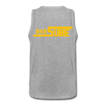 845 Subie Gold Font Men’s Premium Tank - heather gray