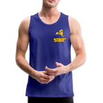 845 Subie Gold Font Men’s Premium Tank - royal blue