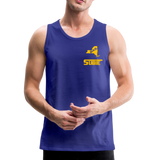 845 Subie Gold Font Men’s Premium Tank - royal blue
