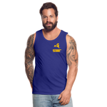 845 Subie Gold Font Men’s Premium Tank - royal blue