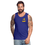 845 Subie Gold Font Men’s Premium Tank - royal blue