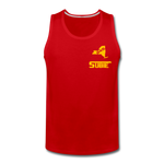 845 Subie Gold Font Men’s Premium Tank - red