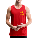 845 Subie Gold Font Men’s Premium Tank - red