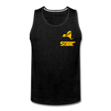 845 Subie Gold Font Men’s Premium Tank - charcoal gray