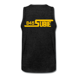 845 Subie Gold Font Men’s Premium Tank - charcoal gray