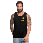 845 Subie Gold Font Men’s Premium Tank - charcoal gray