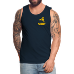 845 Subie Gold Font Men’s Premium Tank - deep navy